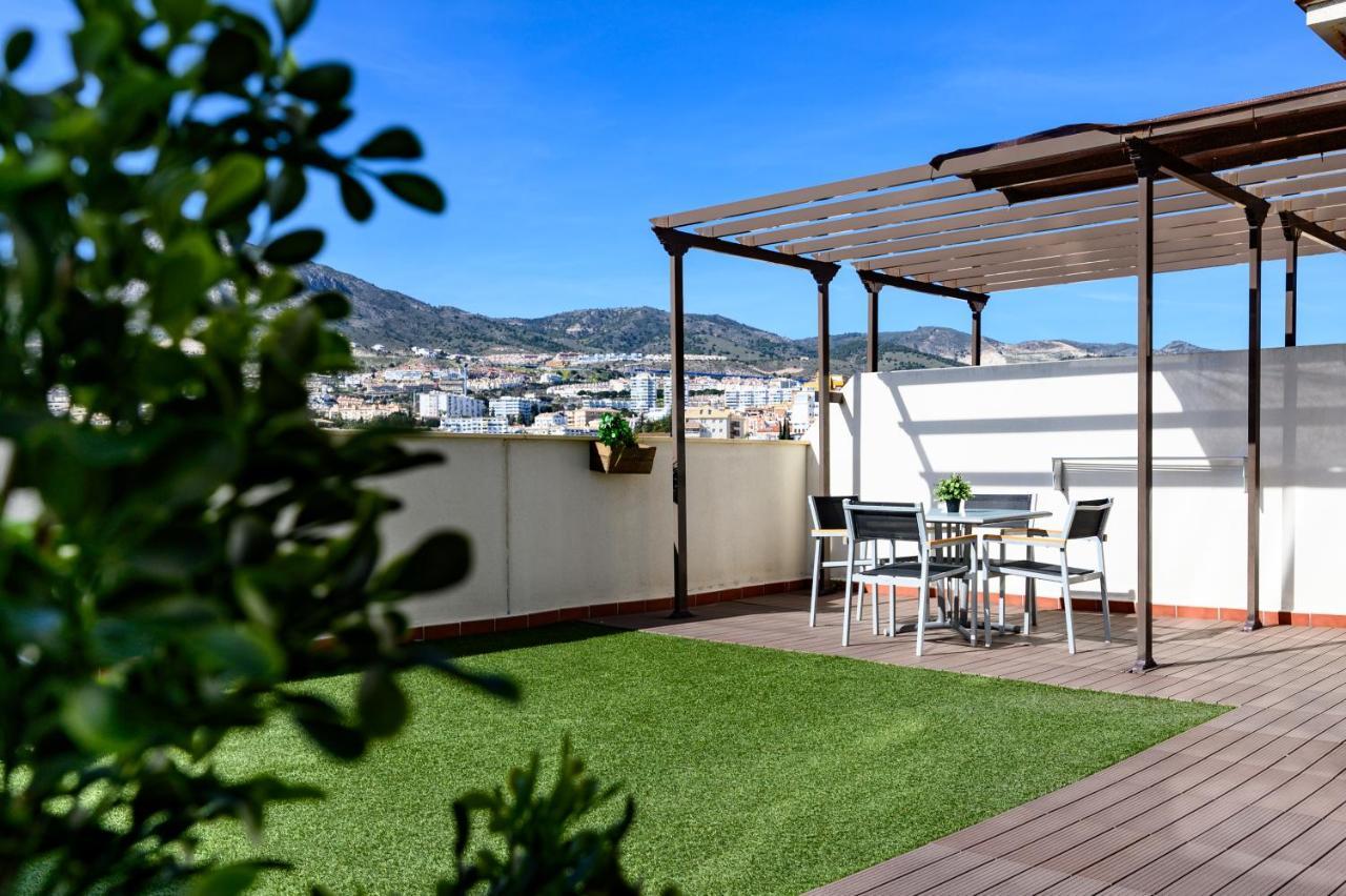 Apartamento Duplex Solarium Benalmadena Playa Exteriör bild