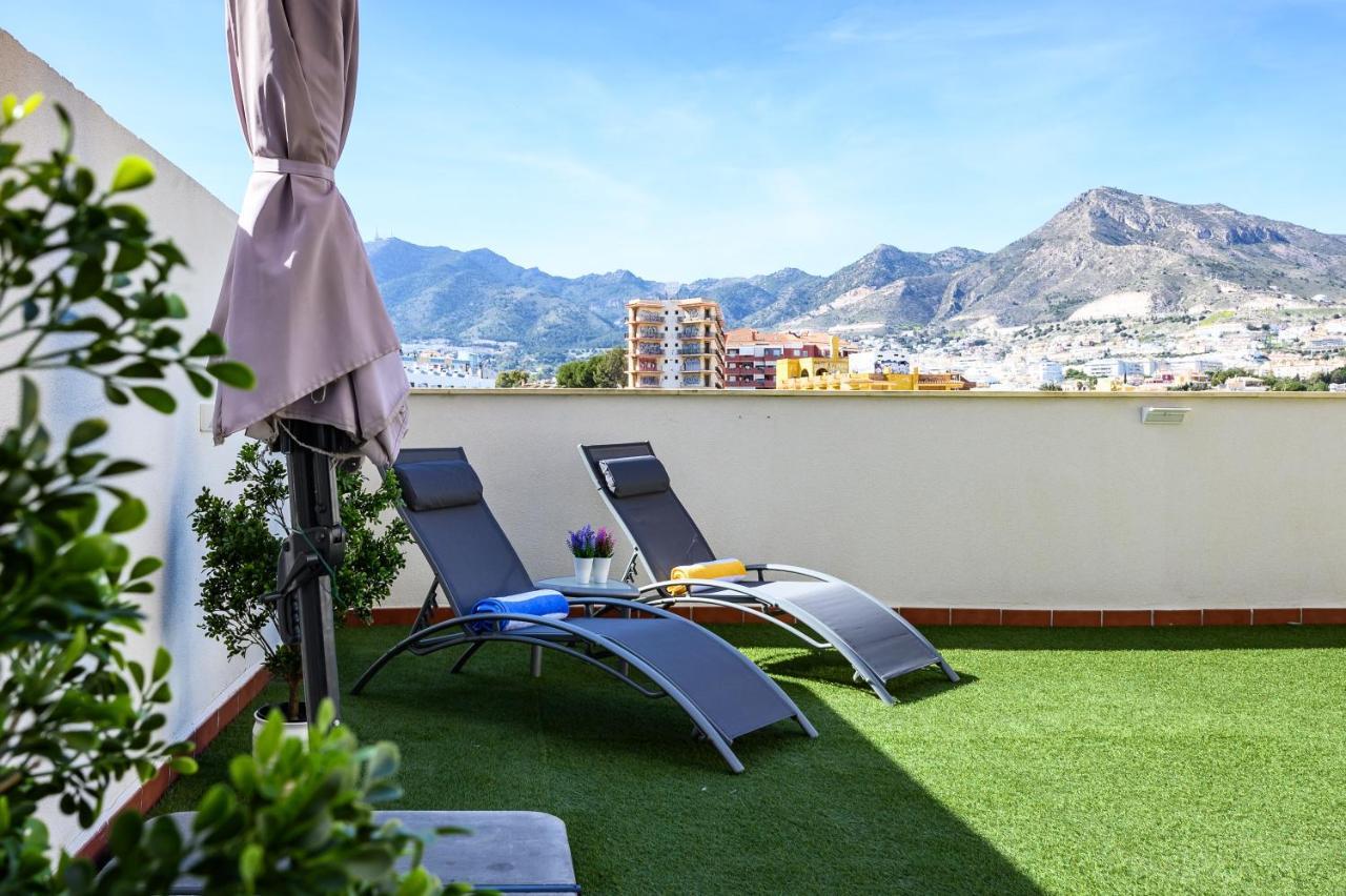 Apartamento Duplex Solarium Benalmadena Playa Exteriör bild